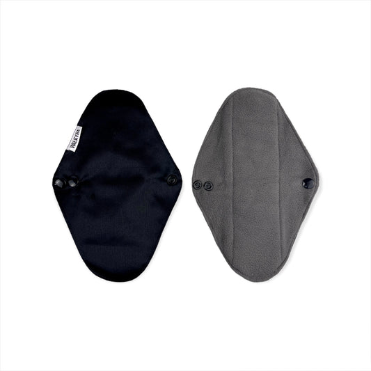 the forever pad, pack of 3 black size S